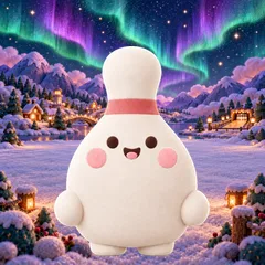 ロピの着せ替え：オーロラ（背景）