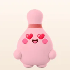 ロピの着せ替え：ハート目（表情）