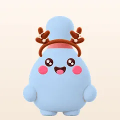 ロピの着せ替え：トナカイ（小物）